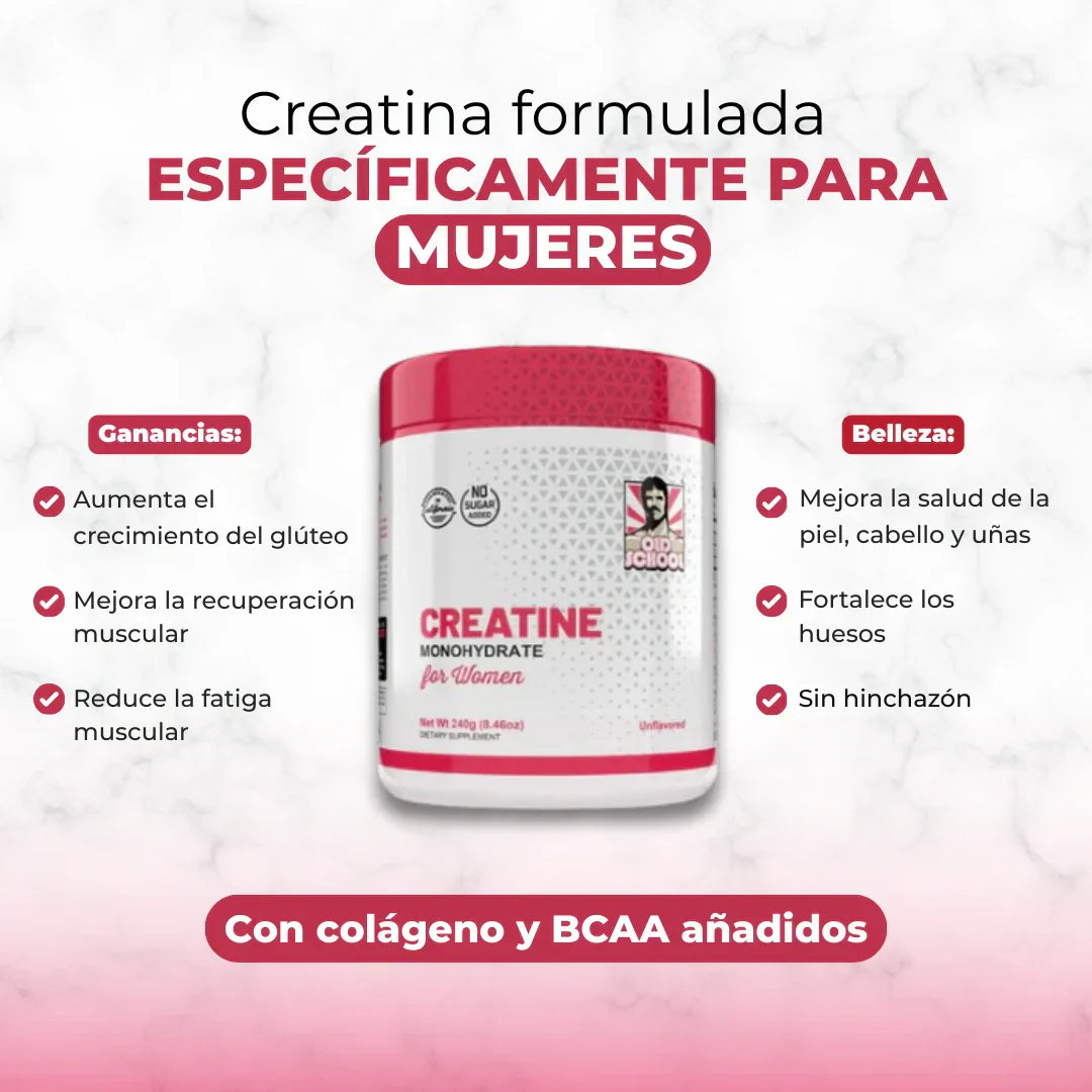 Creatina Monohidratada con Colágeno - Potencia tu Rutina para Resultados más Rápidos