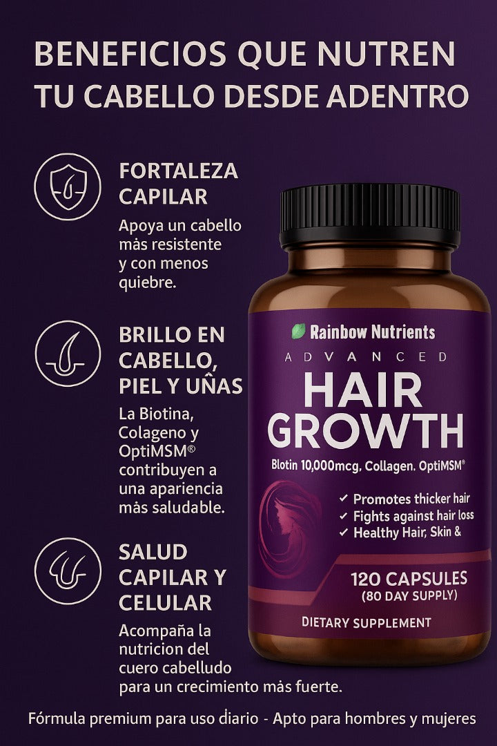 HairGrowth™ 120 cápsulas✨