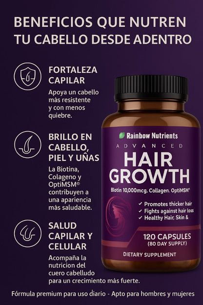 HairGrowth™ 120 cápsulas✨