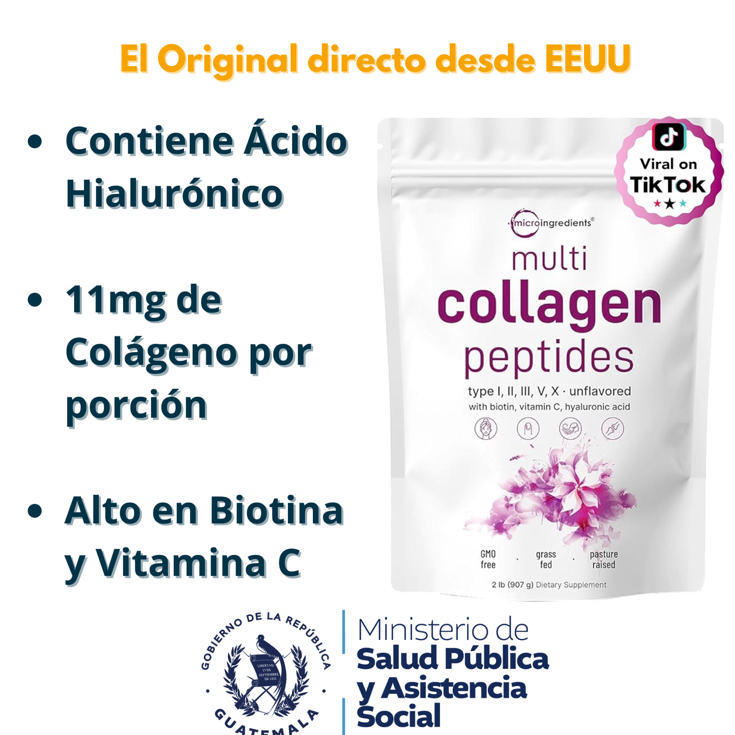 Colágeno con Péptidos® Importado