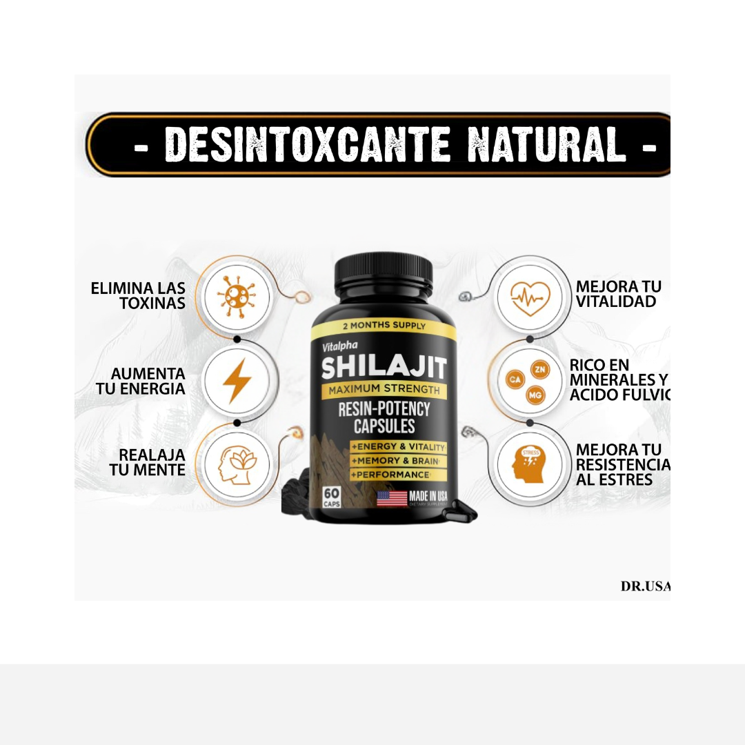 Shilajit del Himalaya ®| Premium  - POTENCIADOR SEXUAL