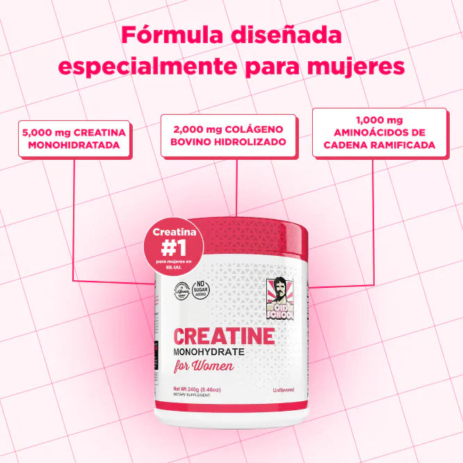 Creatina Monohidratada con Colágeno - Potencia tu Rutina para Resultados más Rápidos
